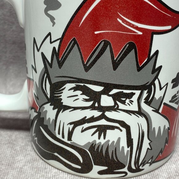 Primitives by Kathy Bah Hum Mug 18 oz Ceramic Angry Elf Christmas Coffee Cup - Picture 8 of 10